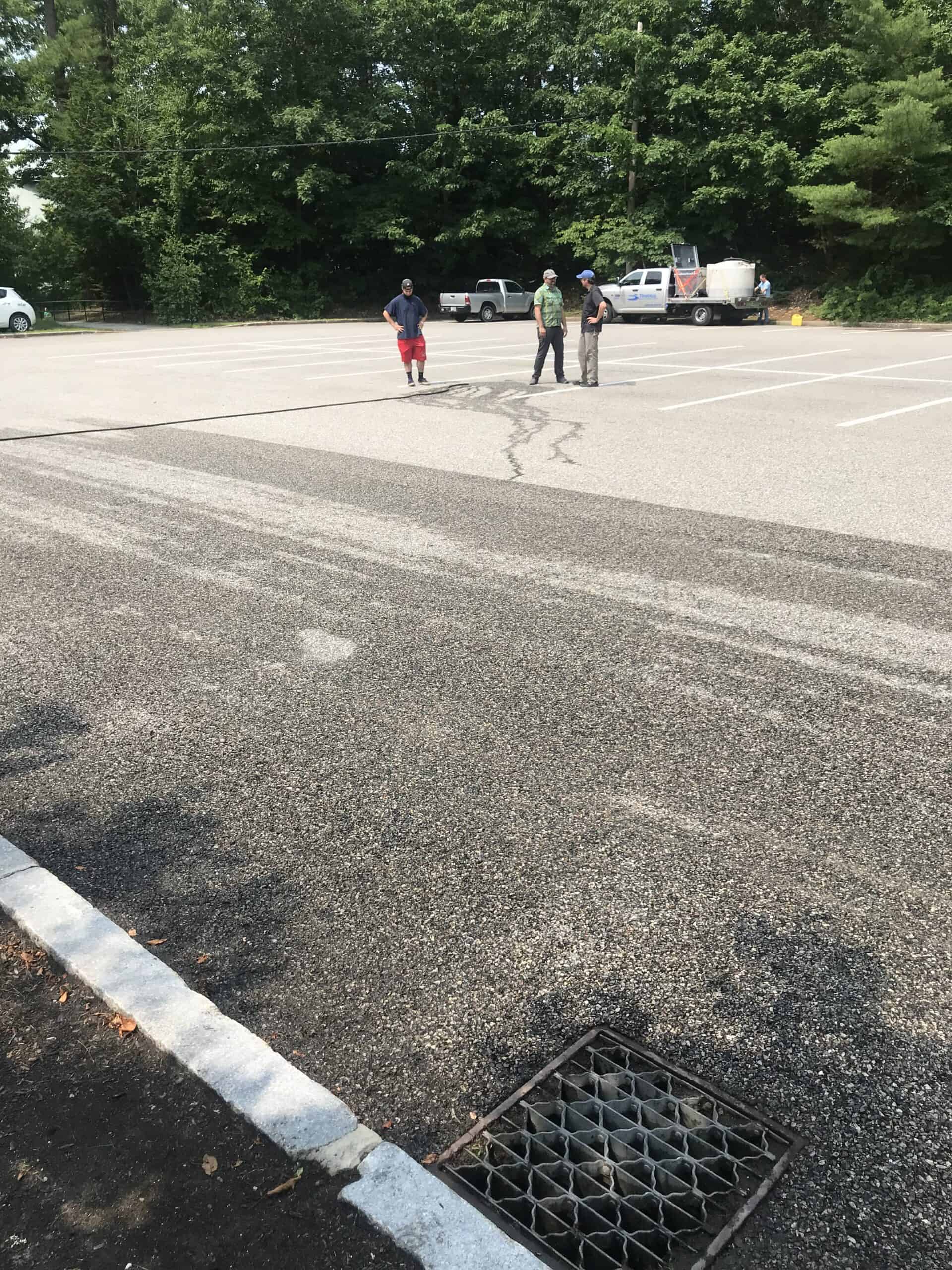 UNH Tests Pervious Pavement Functionality with Triverus