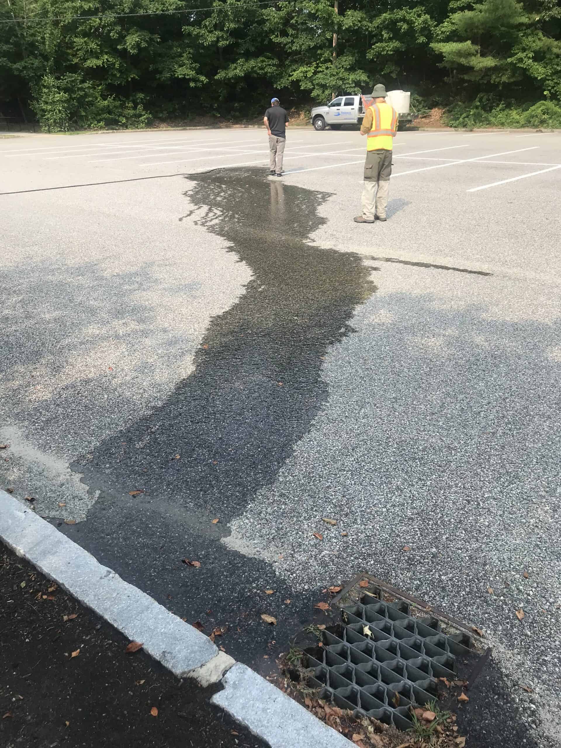 UNH Tests Pervious Pavement Functionality with Triverus